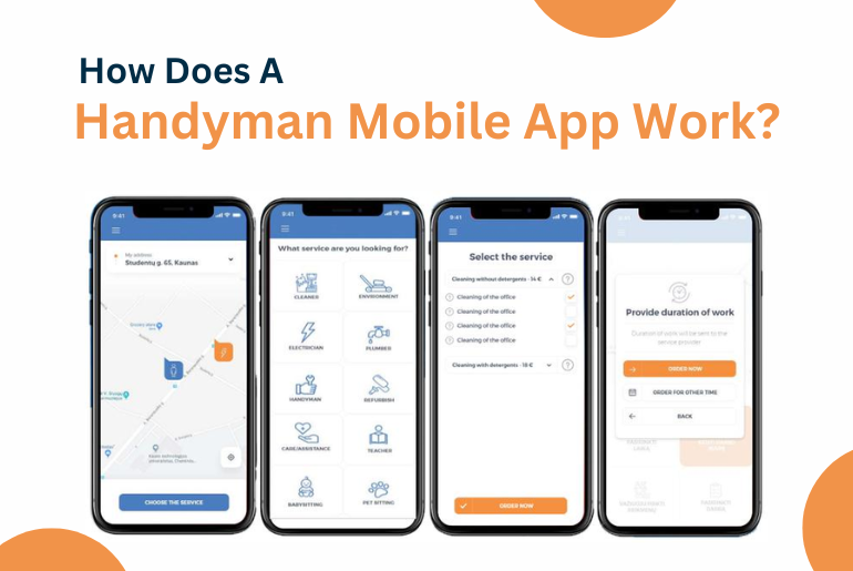 How Does Handyman Mobile App Work?