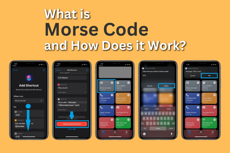 Work Process of  Morse Code