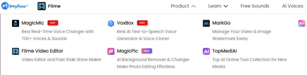 Features of VoxBox