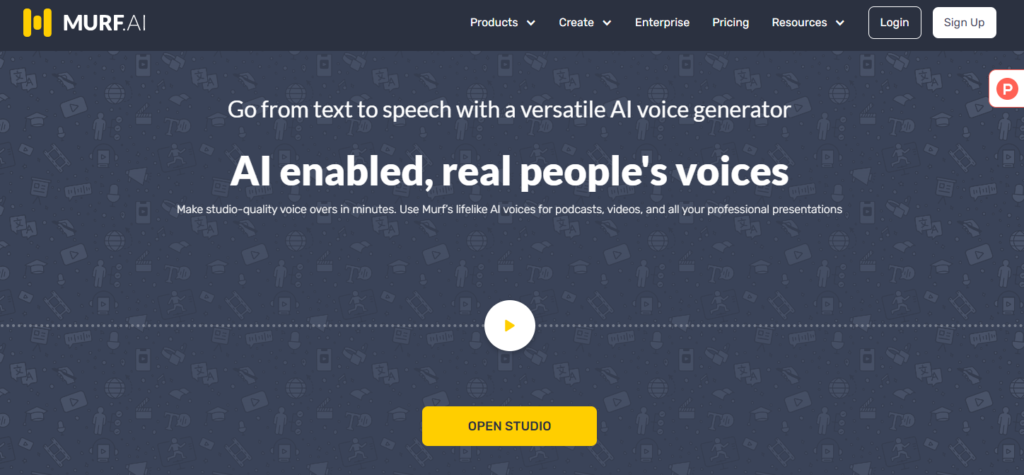MurfAI - Ai Enabled, Real people's voices